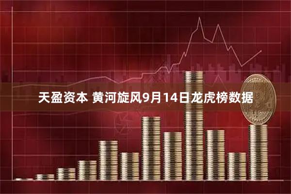 天盈资本 黄河旋风9月14日龙虎榜数据